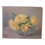 Vase of roses