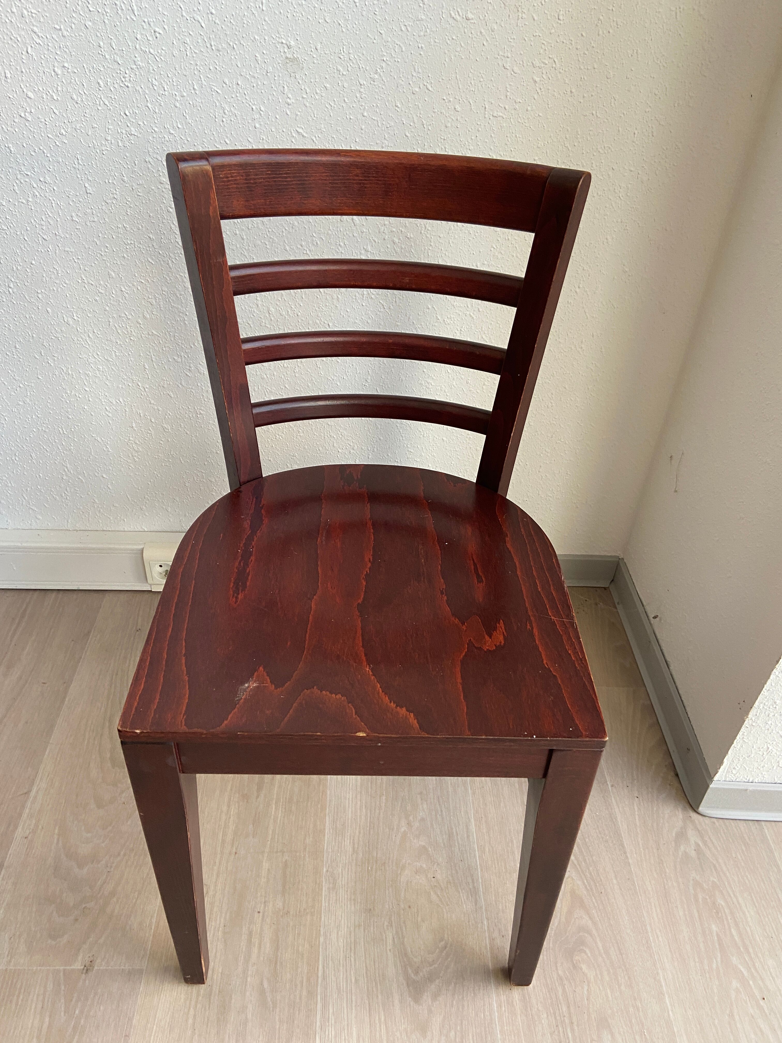 Set of 12 café chairs bistrot restaurant vintage