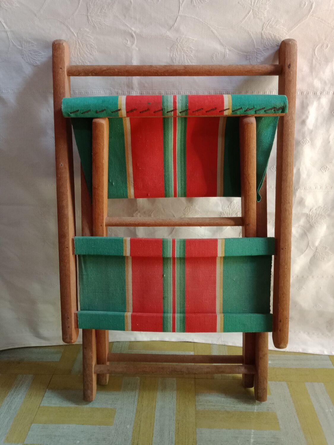 Vintage camping folding chairs