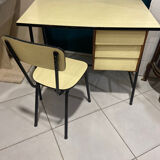 Formica desk and chair year 60