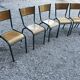Set of 10 Mullca chairs
