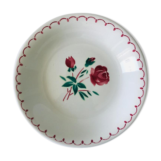 Dish of service hollow earthenware of Badonviller