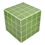 Cube-Side table-Bedside table-Tile-Ceramic-Green-Glossy