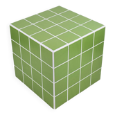 Cube-Side table-Bedside table-Tile-Ceramic-Green-Glossy