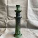Tamegroute pottery candle holder