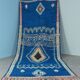 vintage boujad, berber rug, 165 x 410