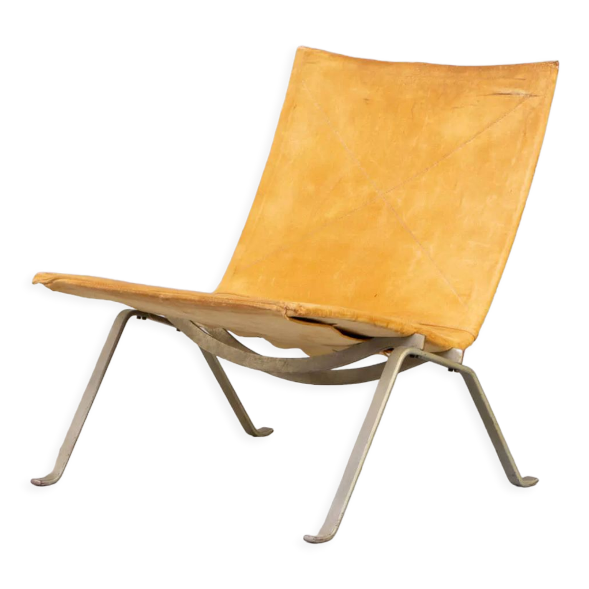 Poul Kjaerholm ‘PK22’ fauteuil cognac for EKC