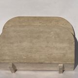 Travertin magazine rack