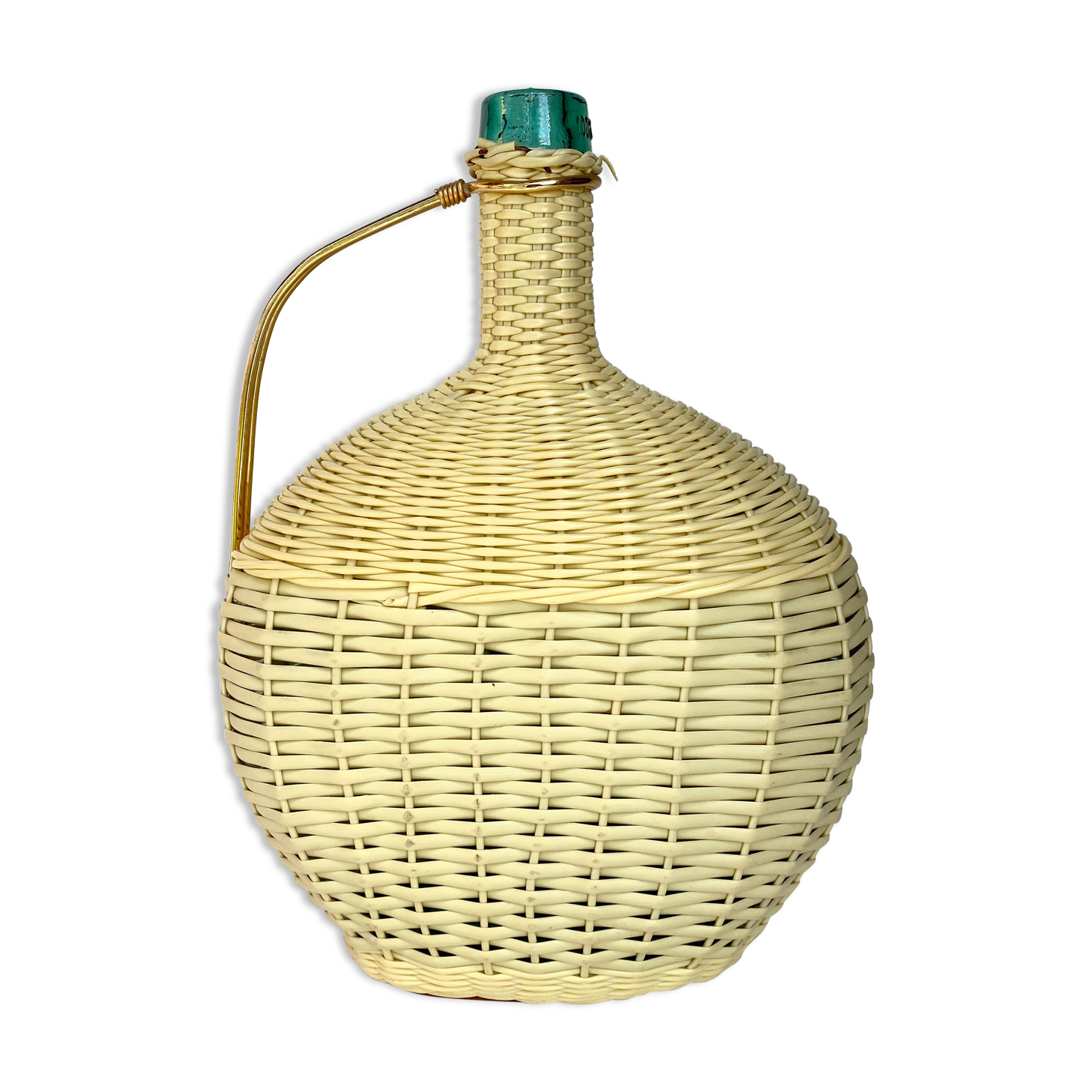 Dame Jeanne scoubidou vintage Viresa