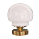 Lampe globe opaline