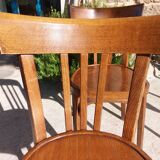 5 vintage Baumann bistro chairs