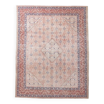 Pink & Blue Classic Persian Rug 289x366Cm