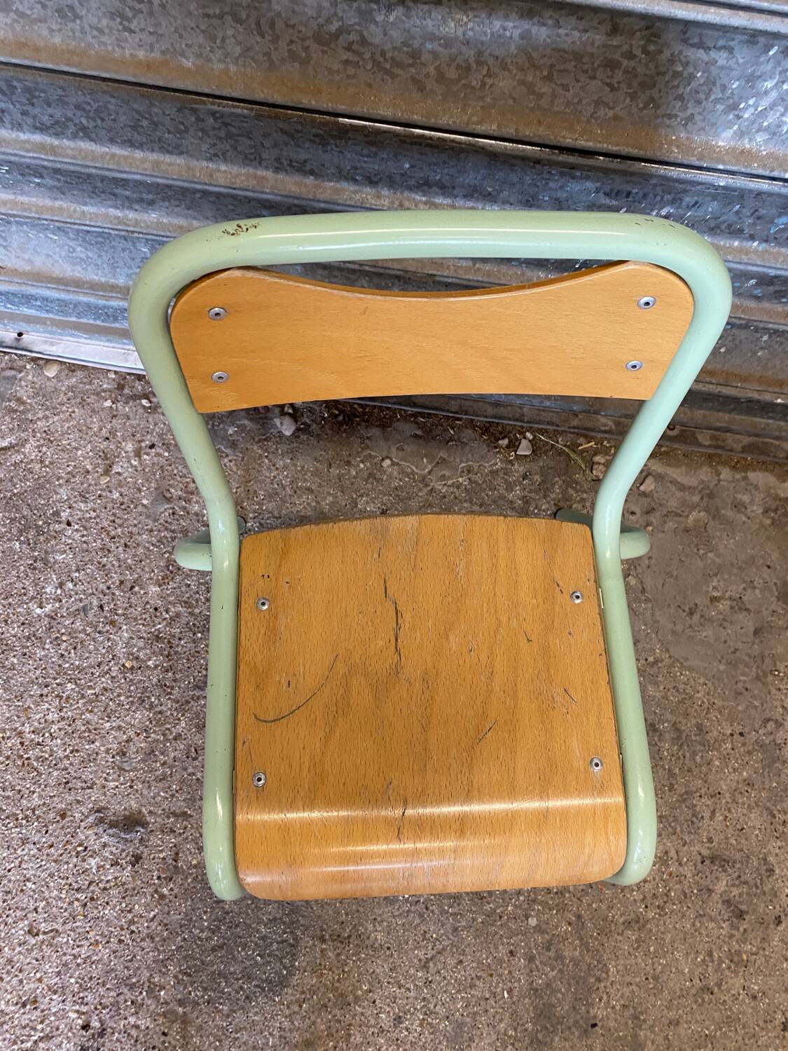 Mint children's school chair