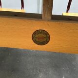 School desk school desk vintage bench