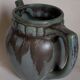 Denbac art-deco pitcher in flammé sandstone