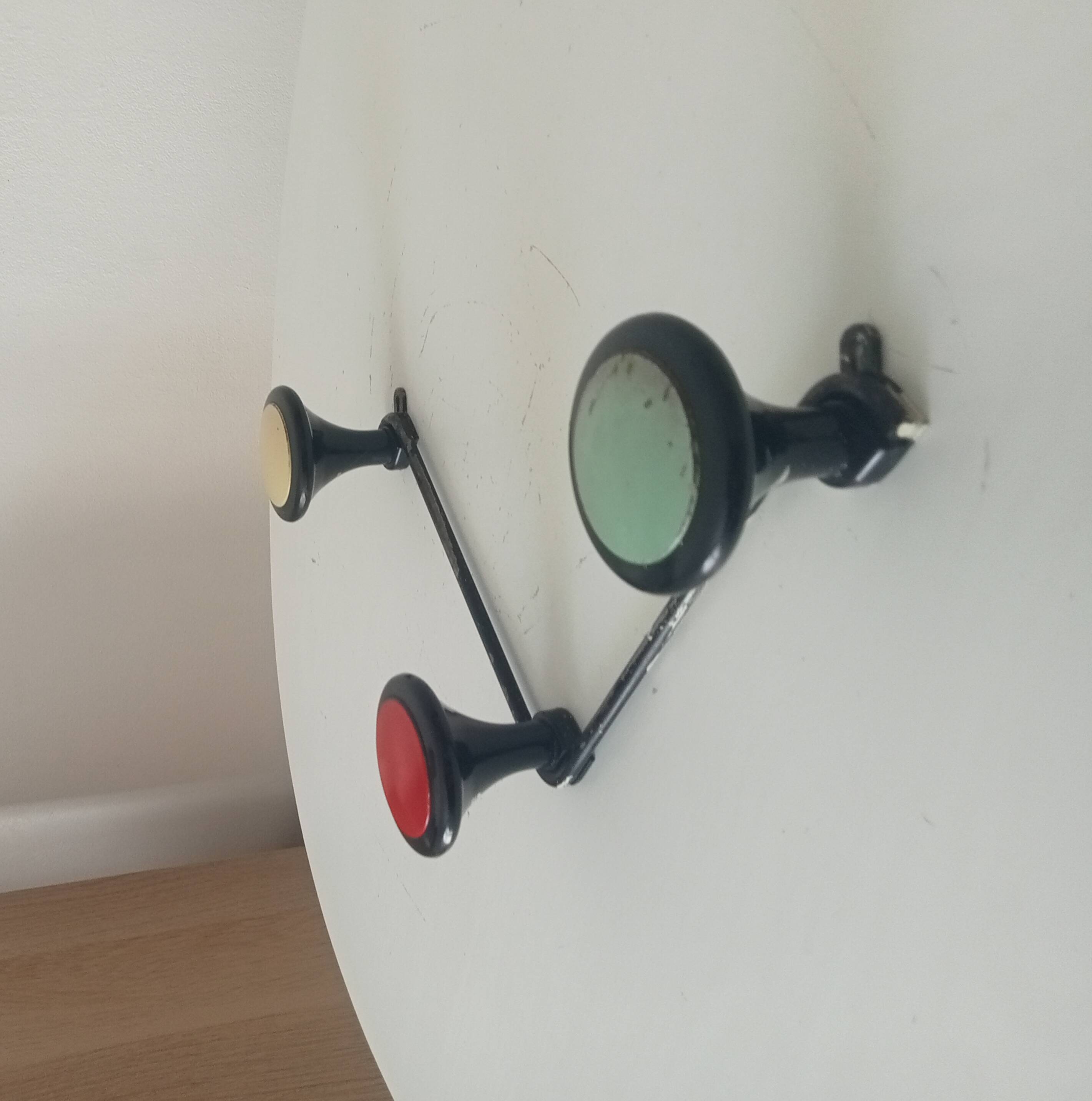 Vintage 1960s wall coat rack