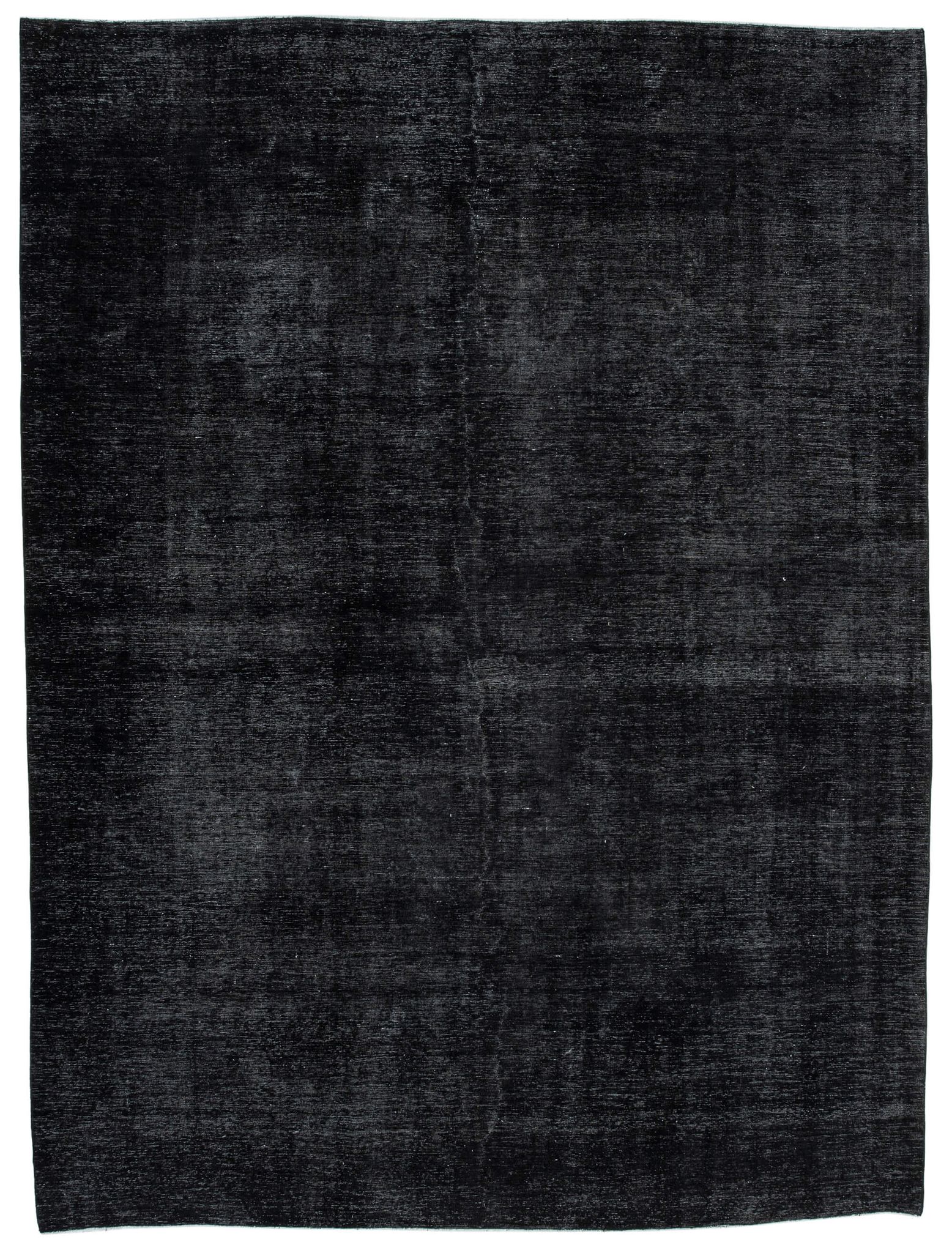 Tapis oriental surteint noué à la main 290 cm x 391 cm tapis en laine noire