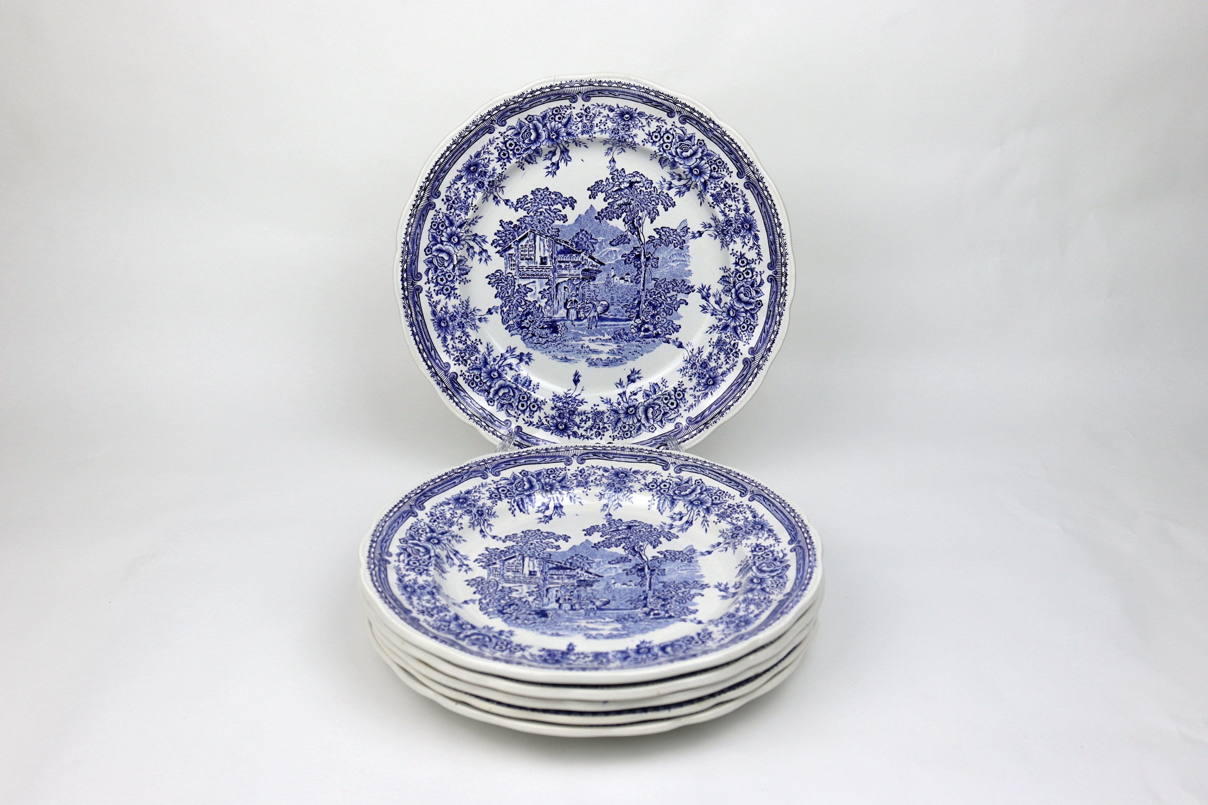 6 flat plates Luneville