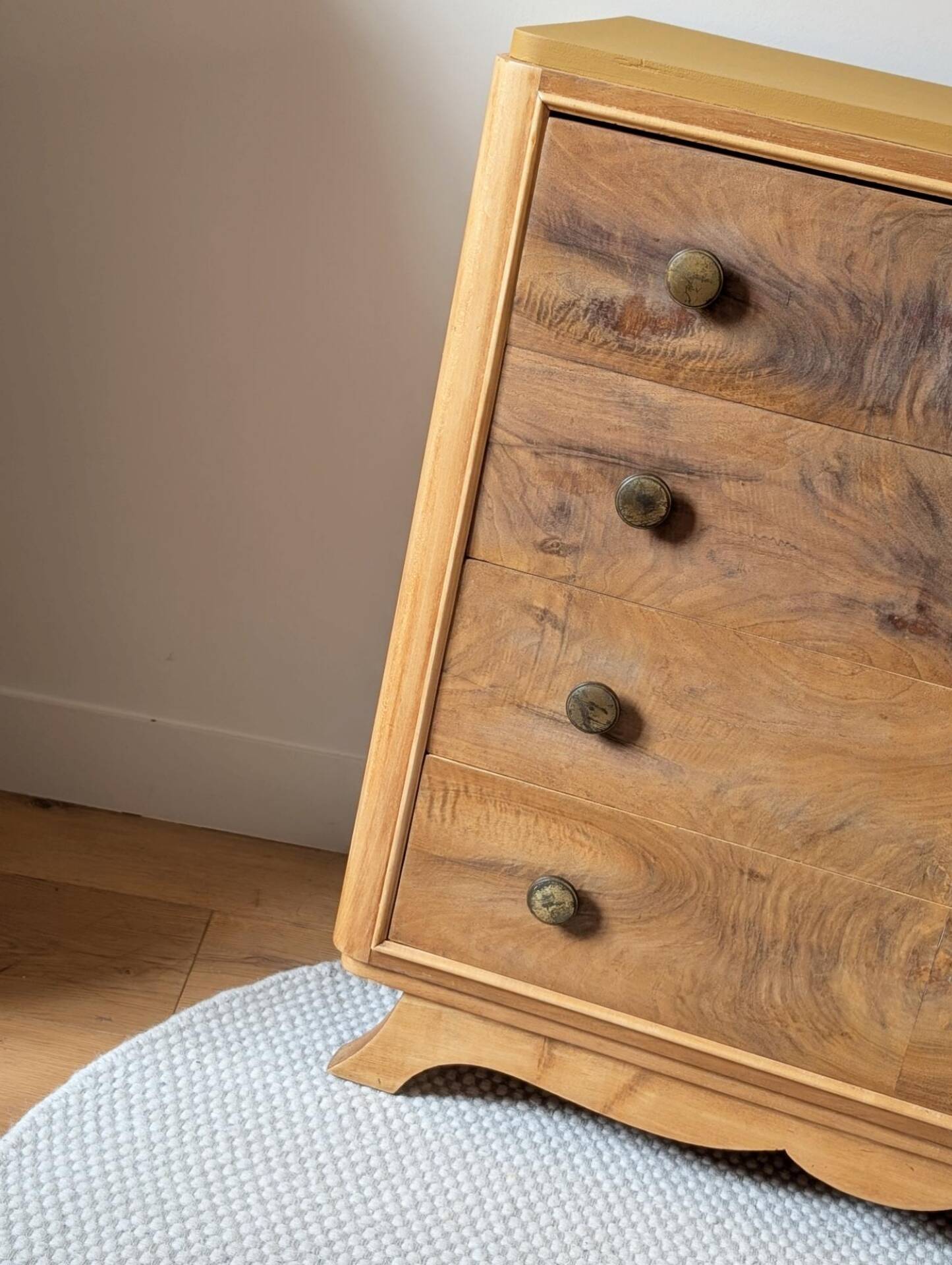 Renovated commode, late Art Deco style