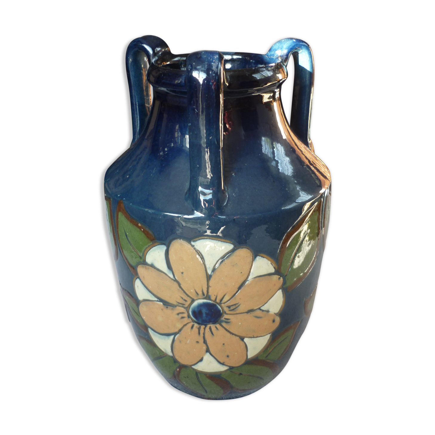 Vase 3 handles Savoy pottery