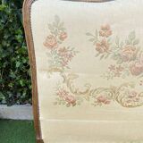 Basket bed and its two armchairs