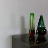 Set of three vases by Nils Landberg for Orrefors Sweden