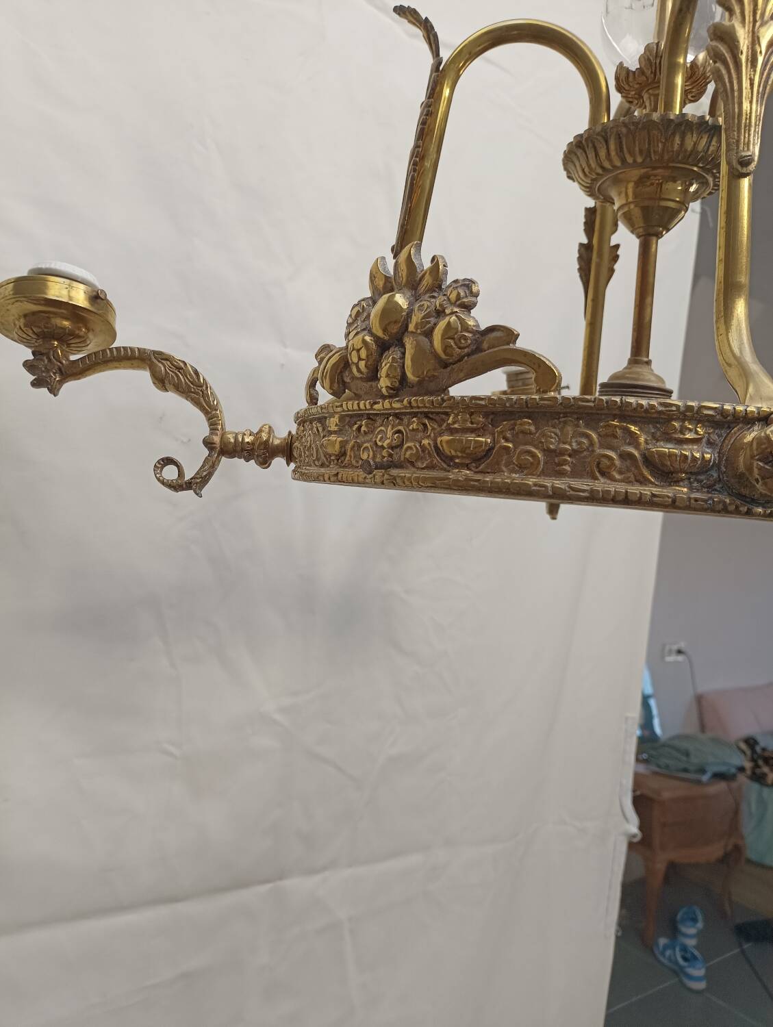 Gran lampara art déco