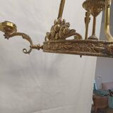 Gran lampara art déco