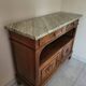 Commode / Desserte Art Nouveau 1910 - Noyer Massif