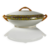 "Yvonne" iron earth soup tureen, Orchies, early 20th century