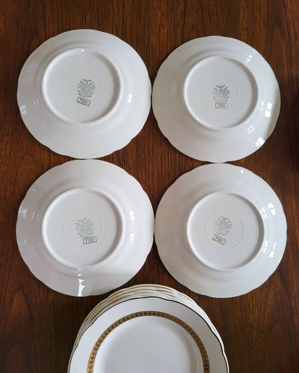 10 assiettes à dessert Villeroy & Boch, modèle 7301