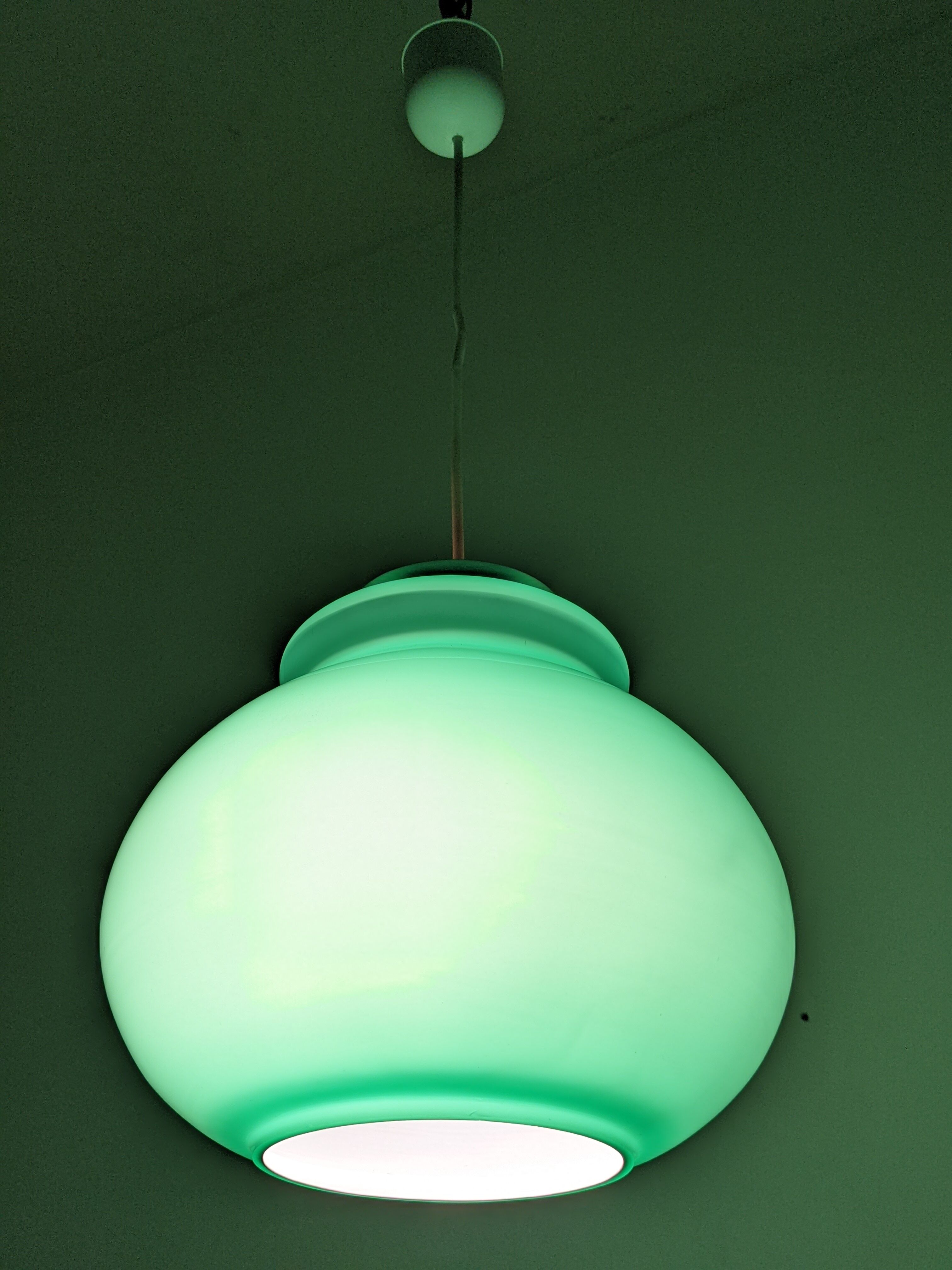 Green opaline suspension from the 60s/70s