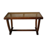 Vintage boat deck bench and canning