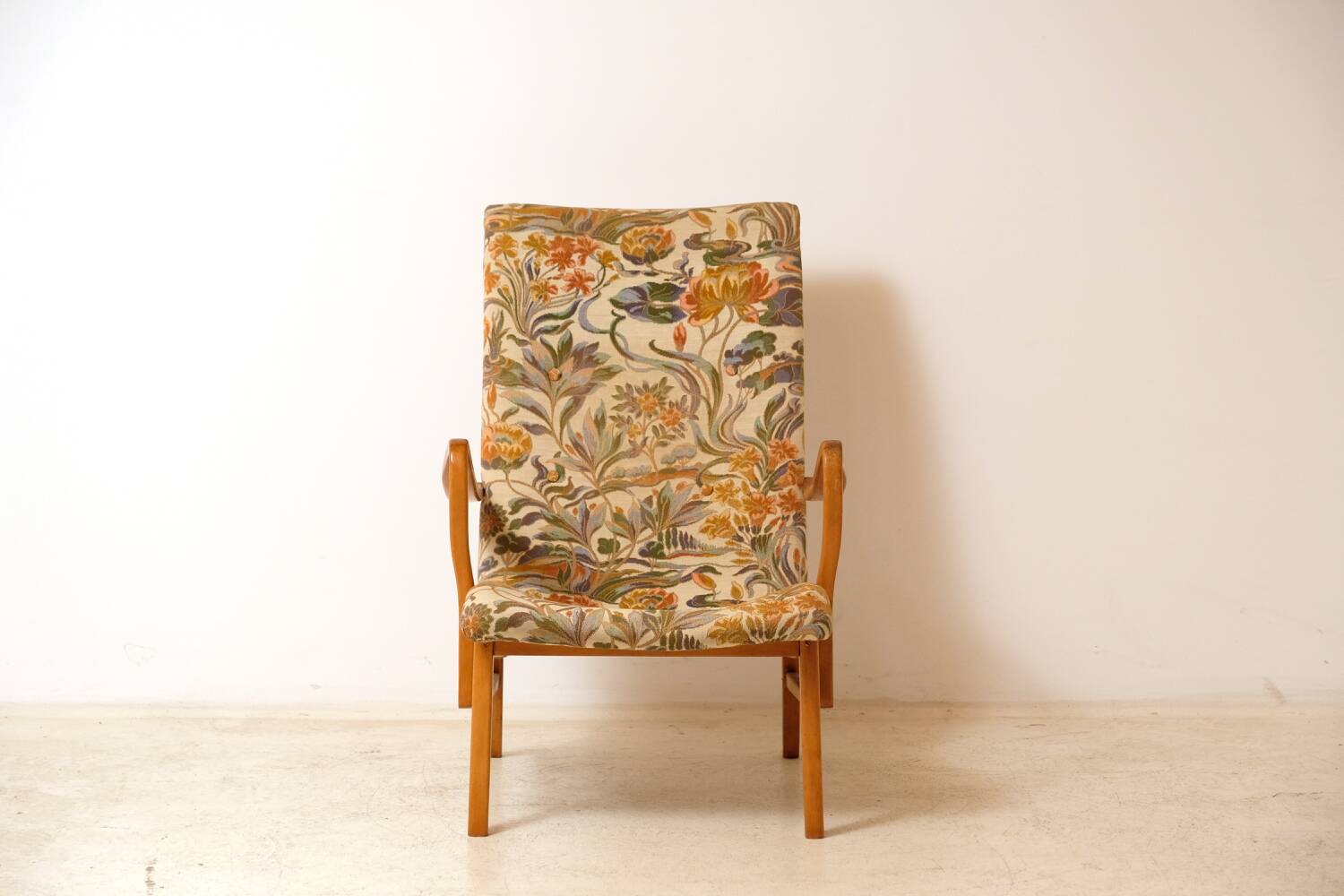 Olof Persson armchair, industrial Sweden, 1940s.