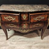 Dresser in marquetry style Louis XV