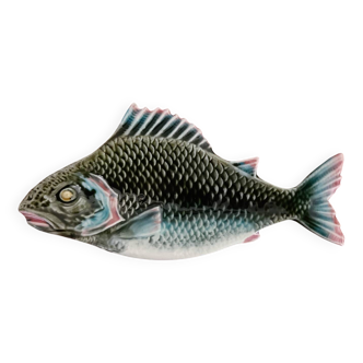 Plat poisson céramique