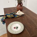 Old walnut bistro table