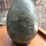 Green marble egg