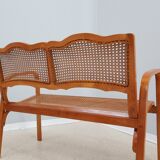 Prodotti living-room set, straw, Vienna, 1940s