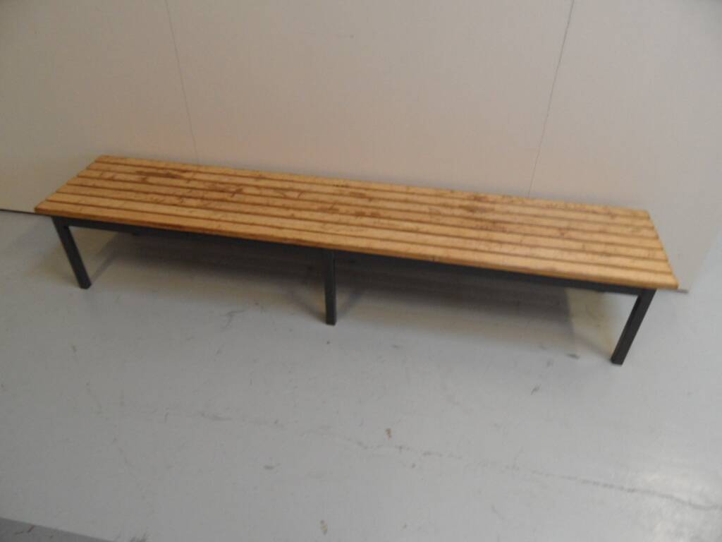 Vintage school bench