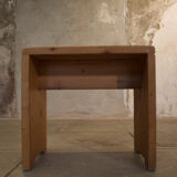 Series of eight stools Les Arcs Charlotte Perriand