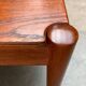 Table basse danoise du milieu du siècle en teck massif de Magnus Olesen, années 1960