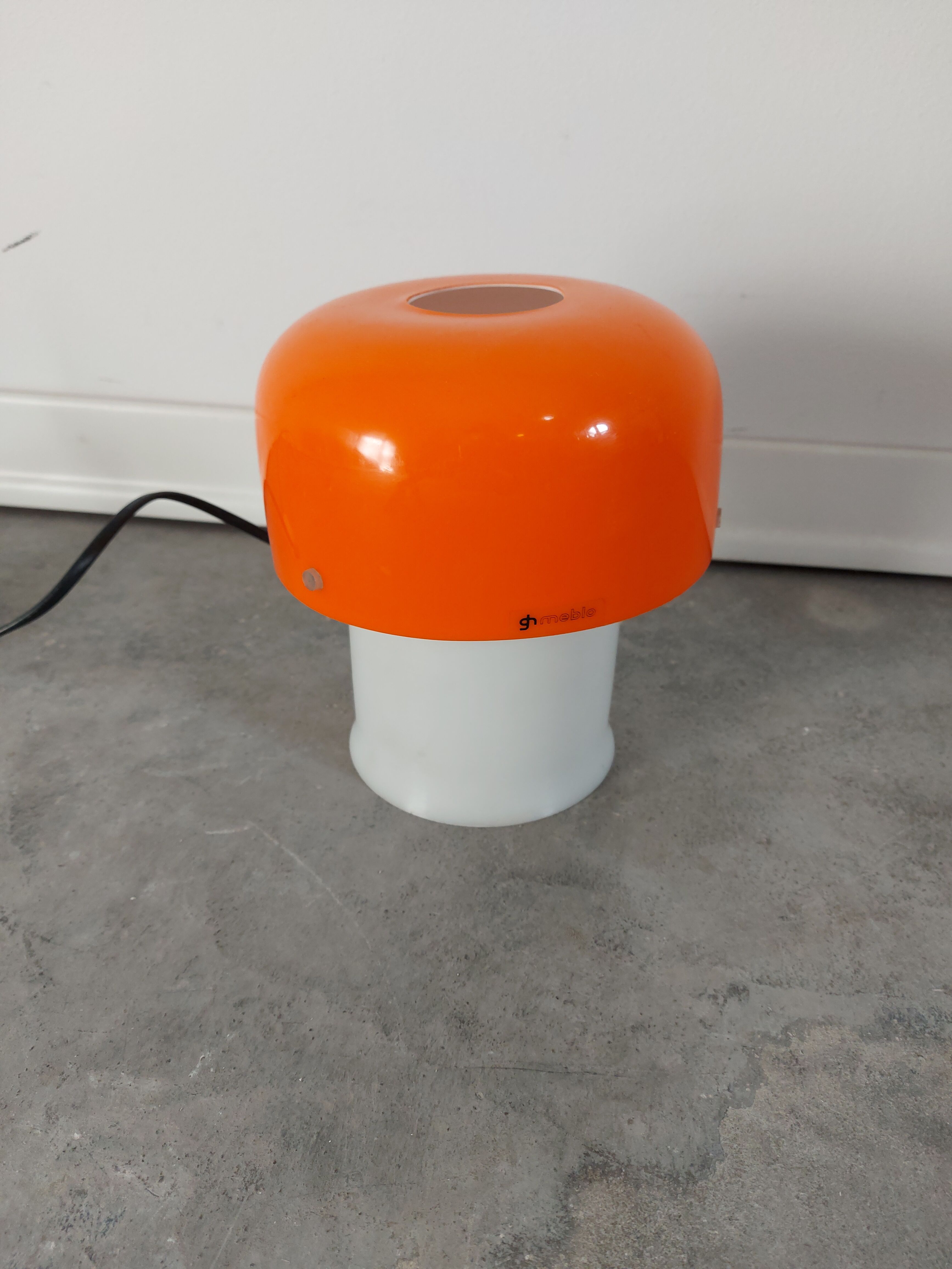 Table Lamp by Harvey Guzzini for Meblo, 1970s