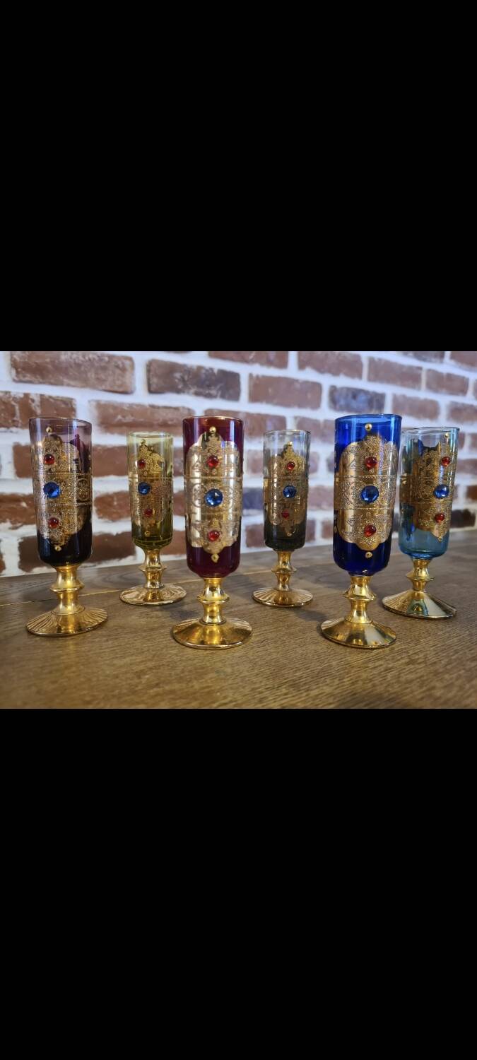Service En Verre De Murano XXeme