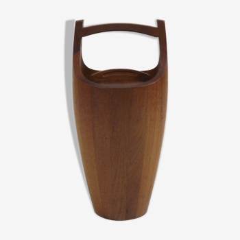 Teak Ice Bucket by Jens Quistgaard for Dansk Design, 1960s