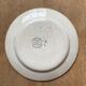 Old decorative plate Creil & Montereau "rabbit"