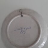 Dipinto da mano BC wall plate