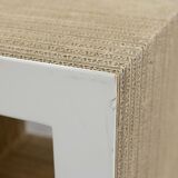 Wiggle chair with coffee table by Frank O. Gehry for Vitra