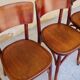 Série de 4 chaises bistrot vintage par Mahieu