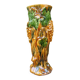 Retro Grapevine Barbotine Vase